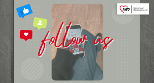 Einleitungsbild Folgen Sie uns auf Instagram & Facebook