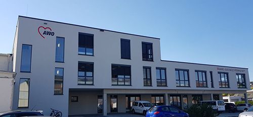 AWO Gebäude in der Neuffenstraße 5.